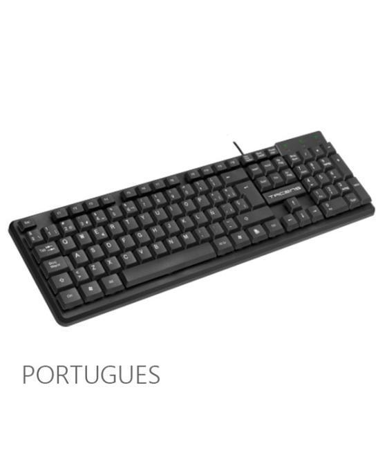 Teclado tacens anima ak0 usb color negro en portugues