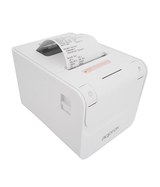 Tpv impresora approx apppos80amuse white termica 80mm usb , serie y lan rj45 corte manual y automatico