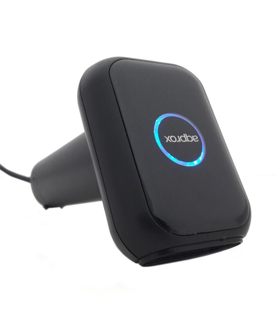 Scanner codigo de barras approx appls16hd2d usb detecta codigos 1d y 2d velocidad scaneo 120 fps disparo manual o automatico ind