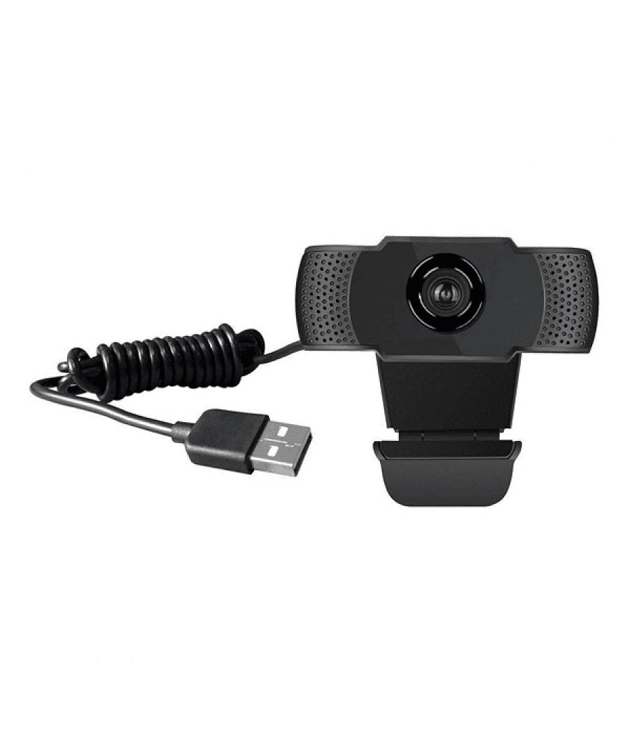 Webcam fhd conceptronic amdis 1080p usb 3.6mm 30 fps angulo vision 90º microfono integrado