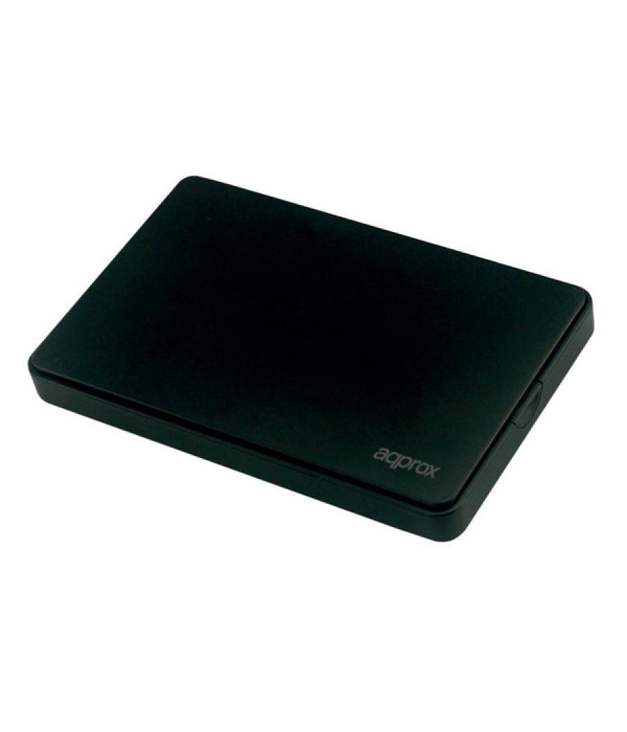 Caja externa 2.5 usb 2.0 approx apphdd200b usb 2.0 para discos de 2.5 sata de 9.5mm color negro