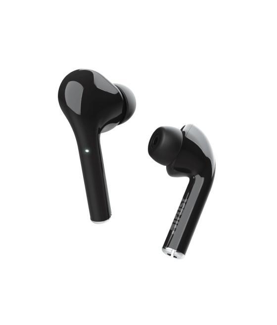 Auricular bluetooth trust nika touch tactil base recargable color negro 23554