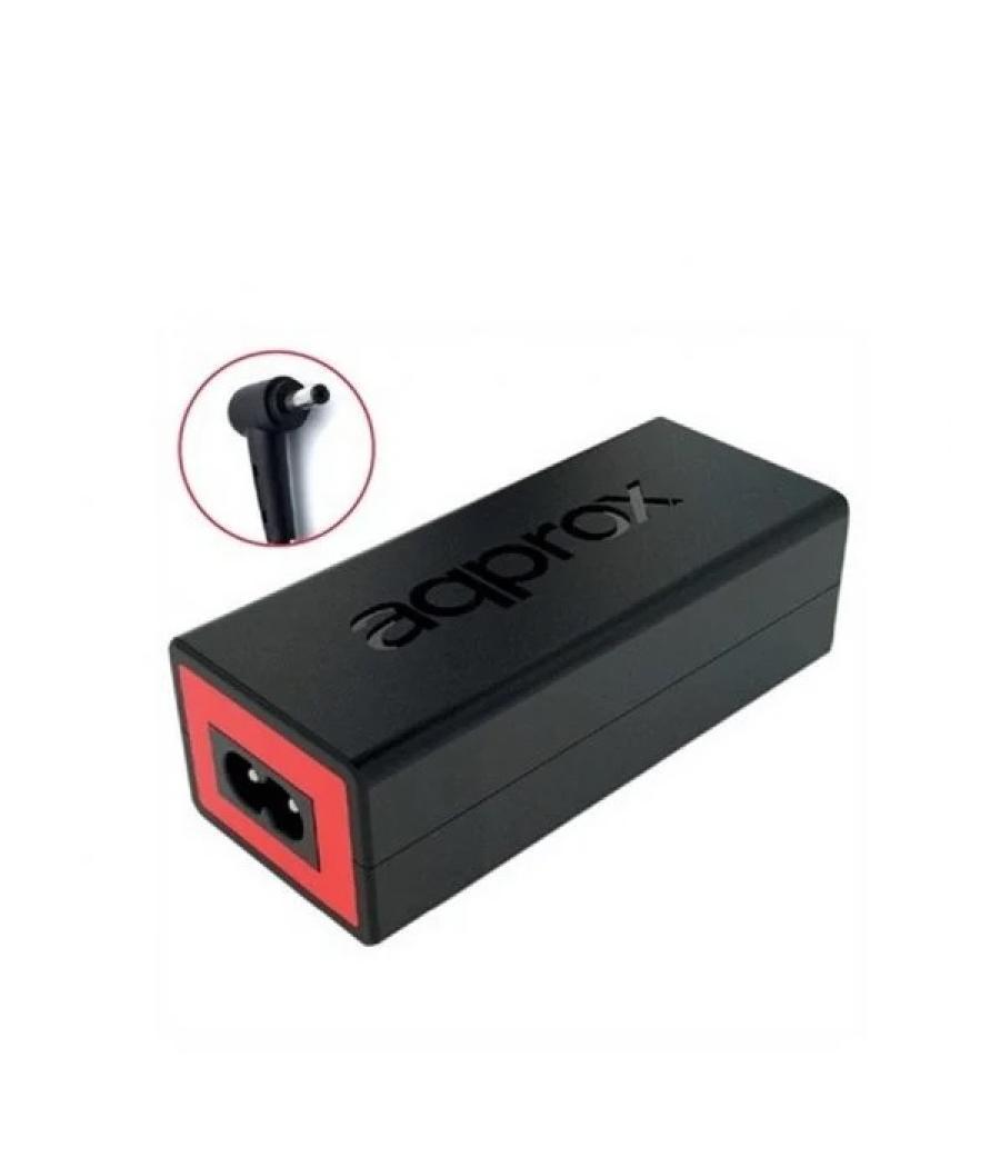 Cargador especifico de portatil asus 45w adap. 19v/2.37a 4*1.35mm p/n:appa12