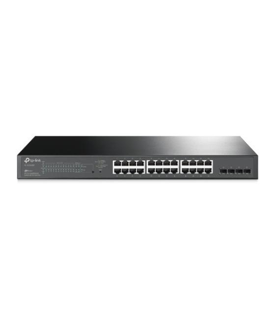 Switch semigestionable poe+ tp-link sg2428p 24p giga poe+ y 4 ranuras sfp gigabit