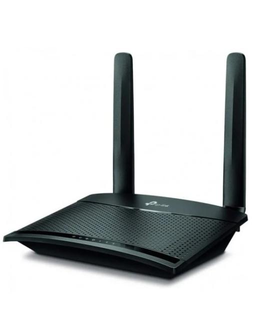 Router wifi movil 4g lte tp-link mr100 300mb en 2,4ghz 3p eth 2 ant externas desmontables