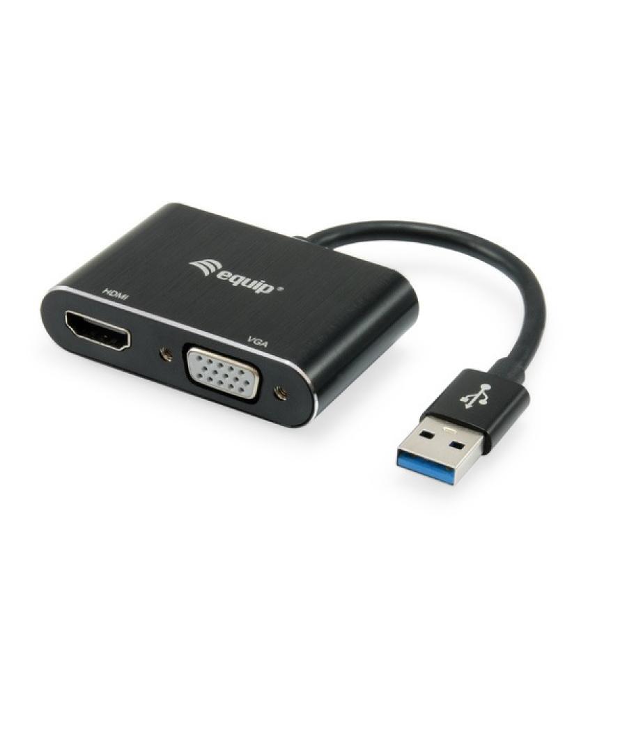 Adaptador usb 3.0 a hdmi / vga equip 1920 x 1080 60hz