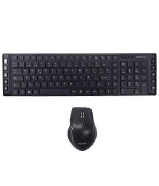 Pack teclado y mouse wireless approx mx430 dise¥o compacto 2.4ghz usb approx color negro