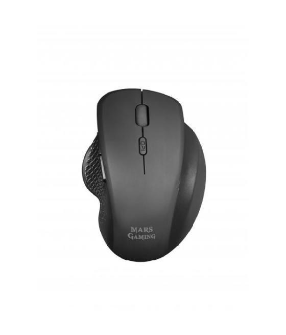 Mouse mars gaming wireless ergo mmwergo 3200dpi switches mecanicos kailh dise¥o ergonomico diestros receptor nano 2.4ghz