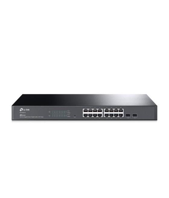 Switch gestionable jetstream 16p gigabit con 2 ranuras sfp gigabit rack 19 1u