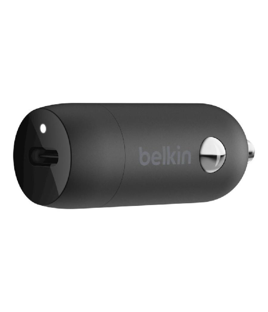 Cargador de coche belkin cca003btbk usb-c pd 20w boost charge color negro
