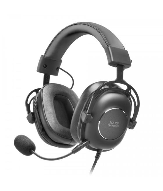 Headset mars gaming mh6 usb o 3.5mm microfono extraible drivers en neographene sorround 7.1