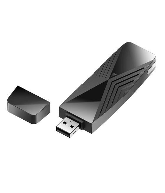 Usb wifi 6 dualband d-link dwa-x1850 hasta 500mb en 2,4ghz y 1200mb en 5ghz wpa3 ofdma usb 3.02