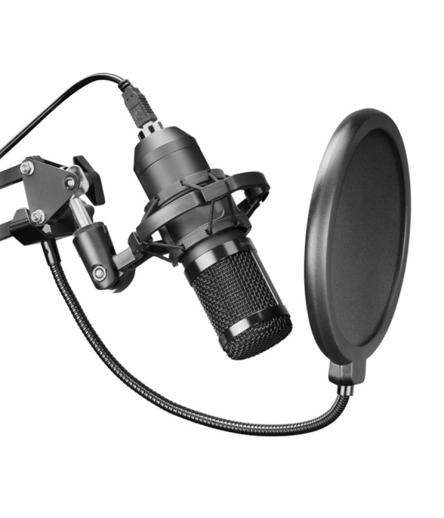 Microfono profesional mars gaming mmicpro ultra-alta definicion 196khz 24-bit adc doble filtro captacion capsula optimizda kit 5