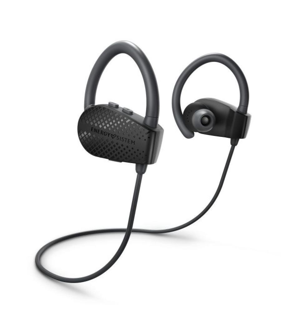 Auricular intrauditivo bluetooth energy sistem sport 1 dark bt 5.1 secure fit, ipx4 , aptx , control talk