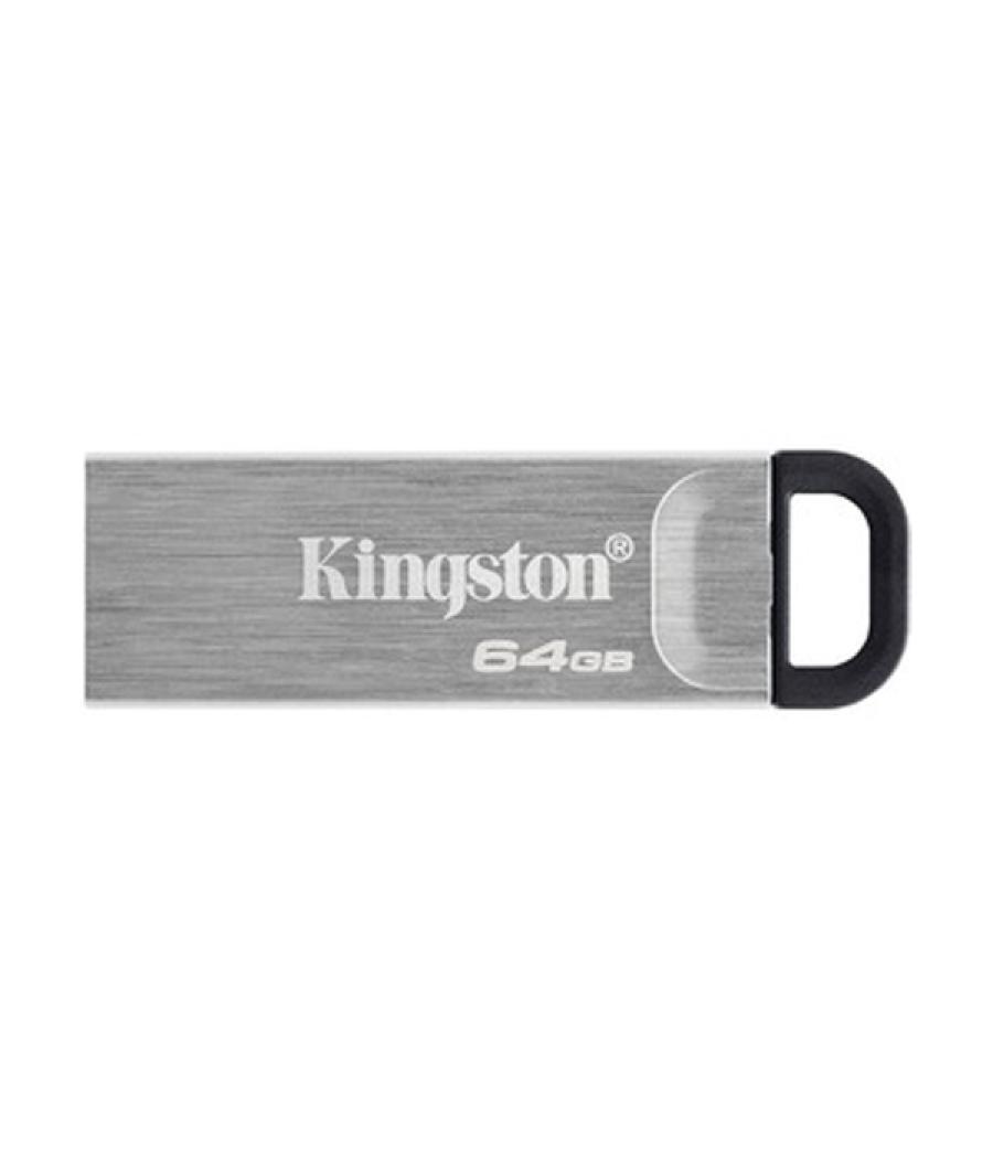 Memoria usb 64gb datatraveler kyson dtkn/64gb 200mb/s metal usb 3.2 gen 1