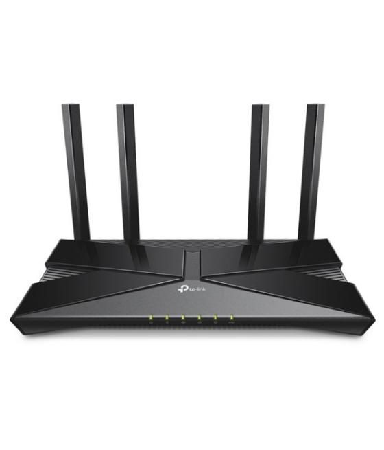 Router wifi dual band tp-link ex220 wifi 6 ax1800 cpu 1.5ghz 574mbps en 2,4ghz y 1201mps en 5ghz 5p giga 4 antenas 1usb 3.0