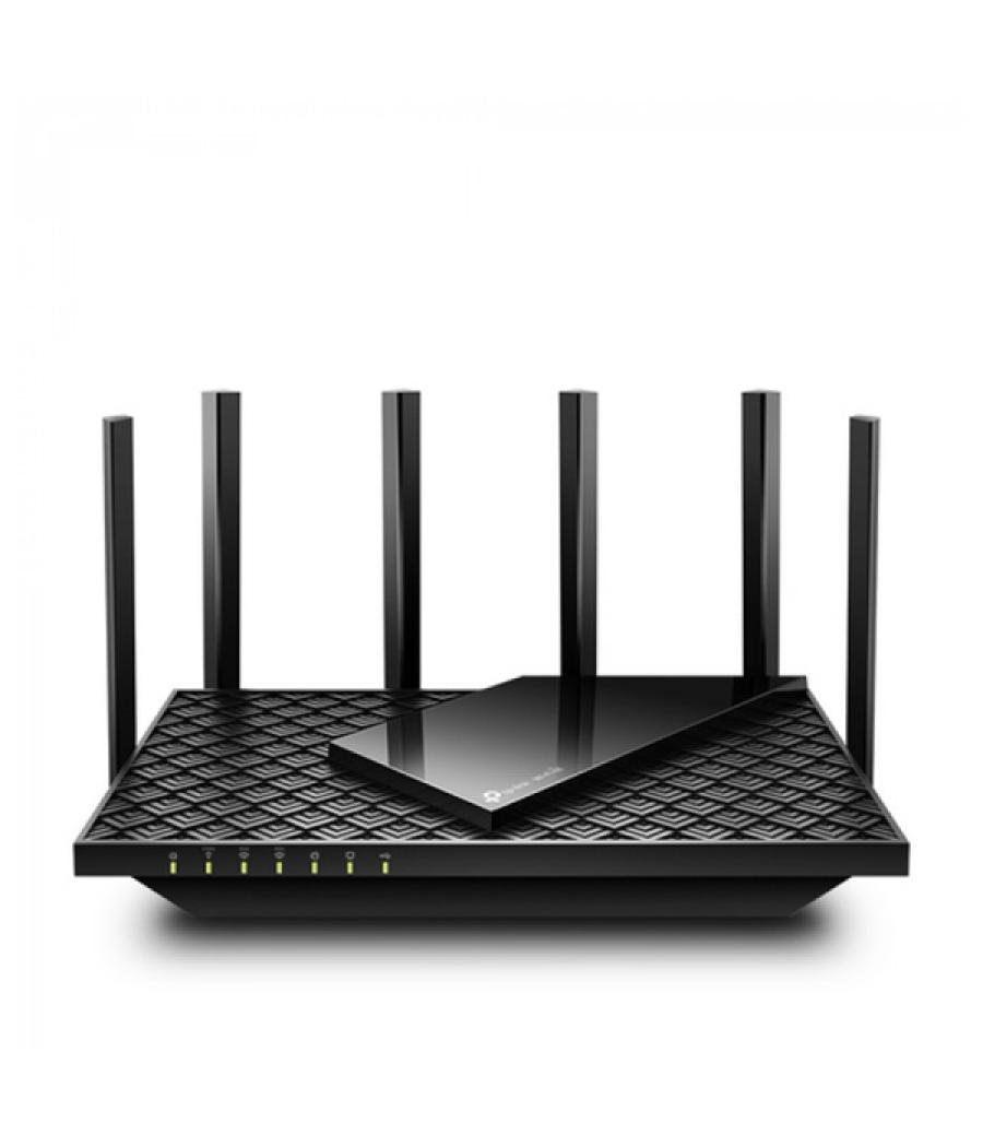 Router wifi triple banda tp-link archer axe75 wifi 6e ax5400 cpu quad-core 1.7ghz usb 3.0 compatible one mesh latenci ultra baja