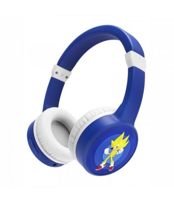 Headset infantil bluetooth energy sistem lol&roll super sonic kids azul bt 5.1 ajuste de tamaño limitacion de volumen micro inte