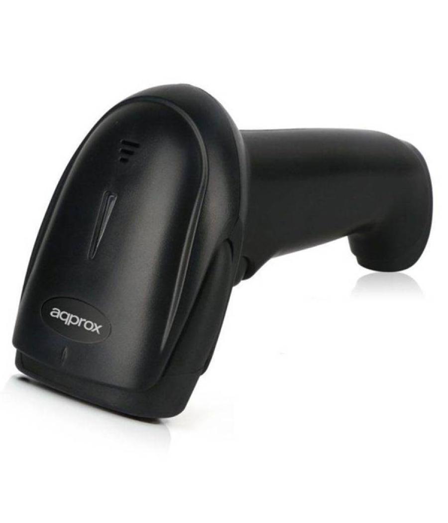 Scanner codigo de barras inalambrico approx appls19 1d 2.4ghz y bt4.2 adapt usb distancia disparo manual o automatico indicador 