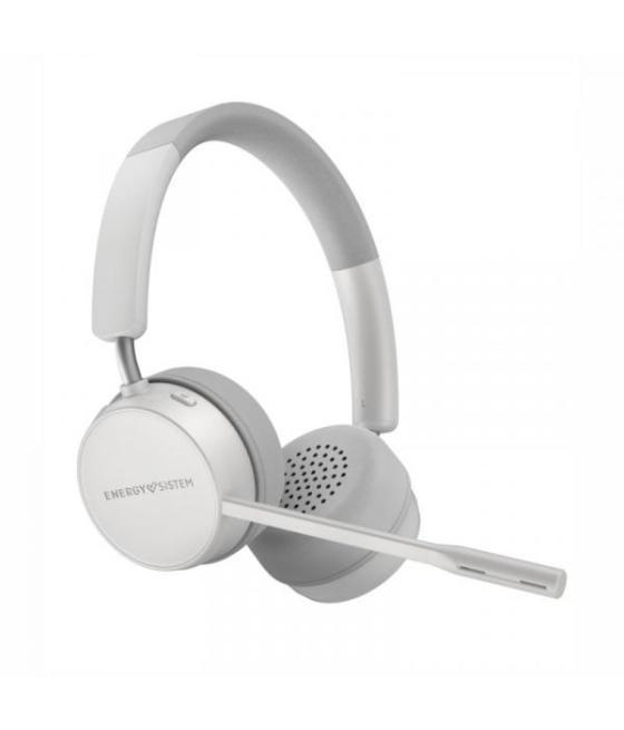 Headset bluetooth energy sistem office wireless 6 white bt 5.0 hq voice calls 15h de conversacion promo