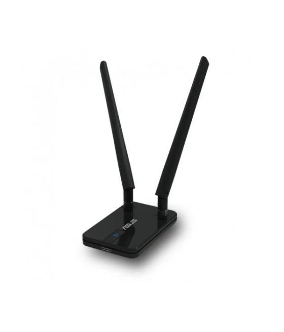 Usb wifi dual-band asus usb-ac58 usb 3.0 ac1300 867mbps en 5ghz 400mbps en 2.4ghz doble antena
