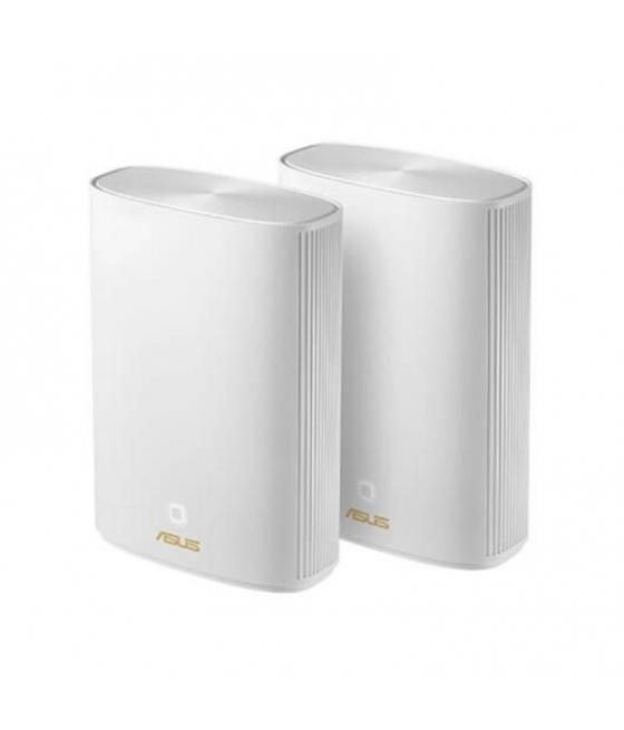 Router zen wifi 6 asus pack 2u ax hybrid xp4 wifi 6 ax1800 mesh y sistema homeplug av2 de 1300mbps
