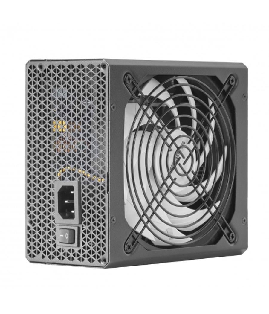 Fuente de alimentacion tacens radix vii ag 800w full modular, certificado 80 plus silver, pfc activo, vent. 14x14cm, 12db, sli y