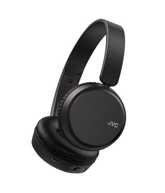 Headset bluetooth jvc ha-s36w bt 5.2 ultra ligeros color negro