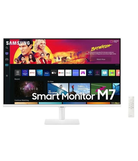 Monitor 32 usb-c hdmi samsung ls32bm701uuxen smart monitor resolucion 4k smart monitor, mando a distancia color blanco