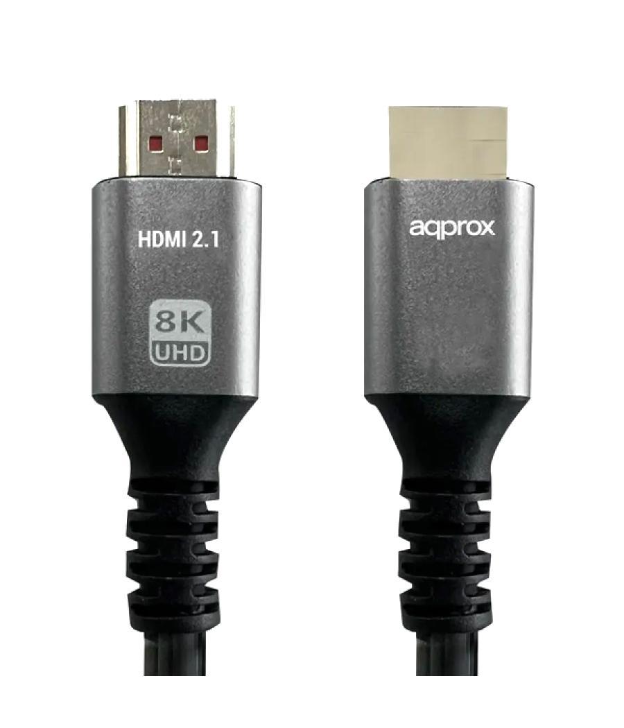 Cable hdmi approx appc63 hdmi 2.1 uhd 8k 2m