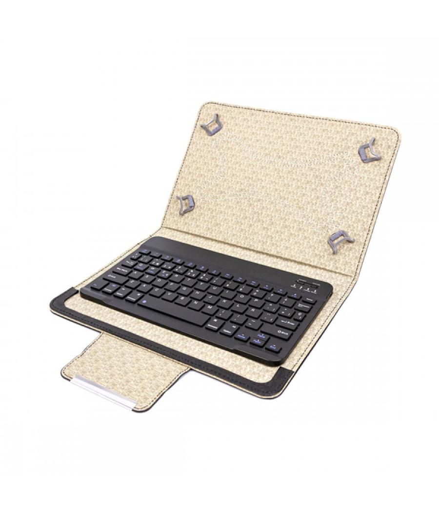 Talius funda con teclado para tablet 10.1 cv-3007 bluetooth black