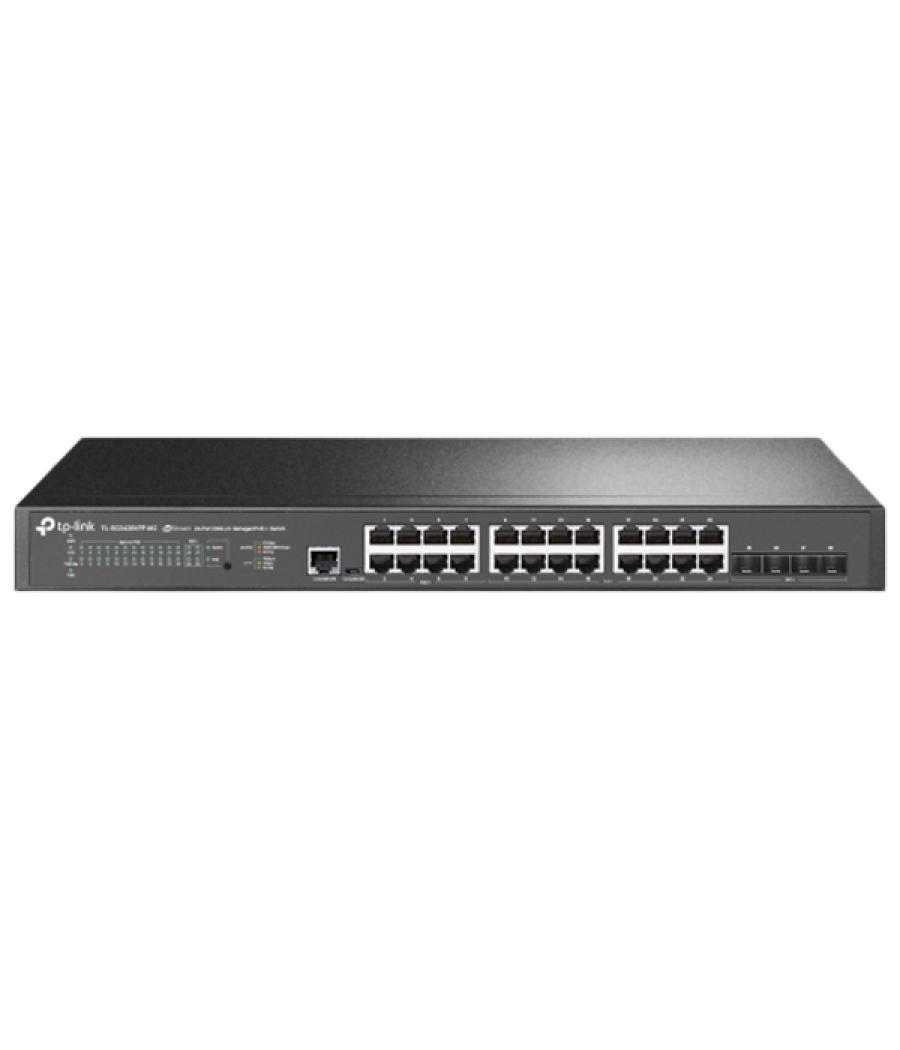 Switch gestionable jetstream tp-link sg3428xpp-m2 24p 2.5gbase-t y 4p 10ge sfp+ l2+ con poe+ de 16p y poe++ de 8p