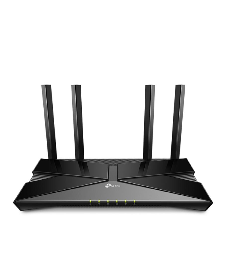 Router wifi dual band tp-link archer ax53 wifi 6 ax3000 cpu dual-core 574mbps en 2,4ghz y 2402mps en 5ghz 5p giga 4 antenas 1usb