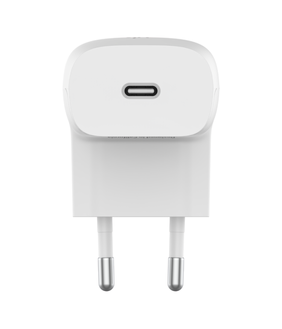 Cargador de pared belkin wca006vfwh boost charge usb-c 20w blanco