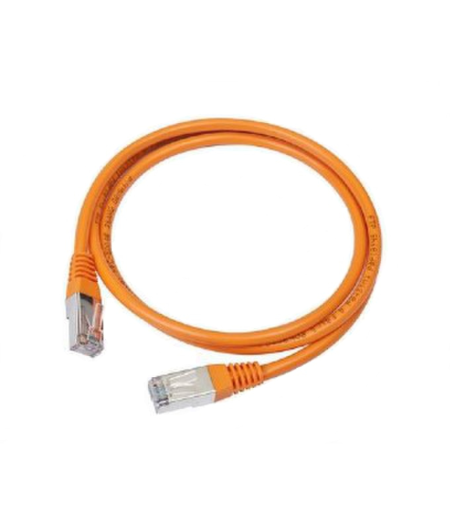 Cable cat5e utp moldeado 0,5m naranja