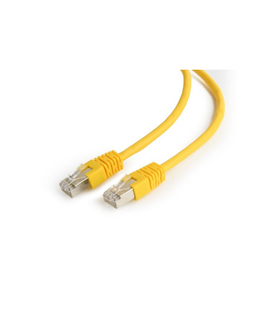 Cable red gembird ftp cat6 1m amarillo