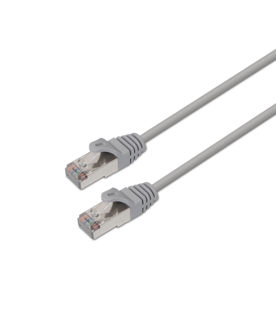 Cable de red aisens latiguillo rj45 cat.6 ftp awg24 gris 20m