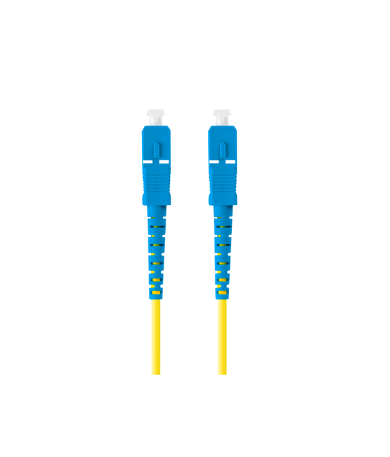 Cable de fibraoptica lanberg 2m mono sc/upc-sc/upc simplex g657a1 lszh amarill