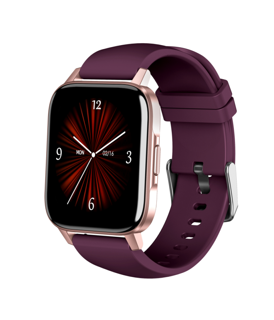 Smartwatch leotec 1,69" multisport crystal purpura