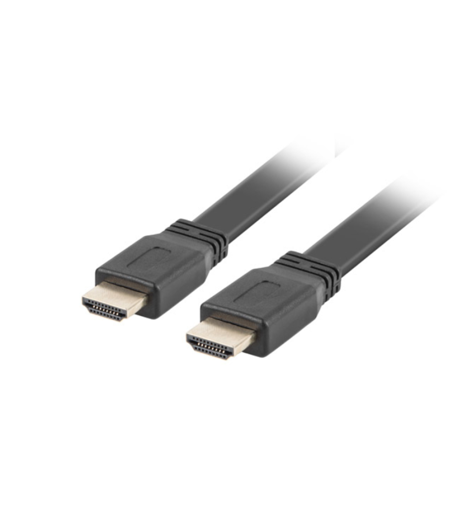 Cable hdmi lanberg macho/macho v2.0 4k plano 5m negro