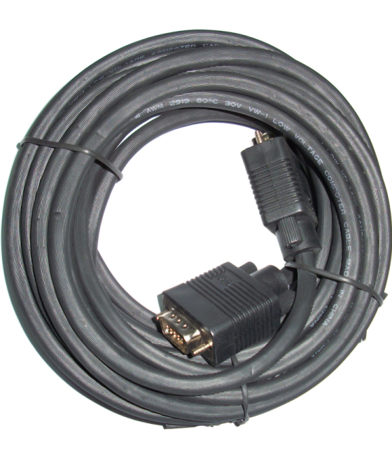 Cable monitor 3go vga macho macho apantallado ferrita 5m