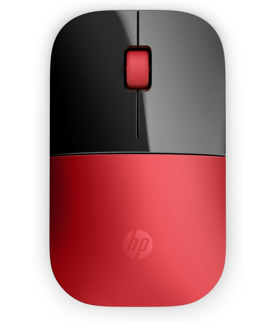 Raton inalambrico hp z3700 rojo