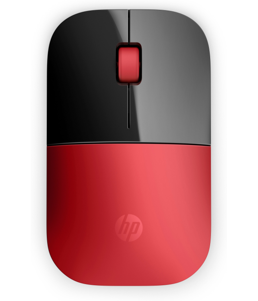 Raton inalambrico hp z3700 rojo