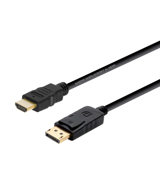 Cable conversor aisens displayport a hdmi dp/m-hdmi/m 2.0m