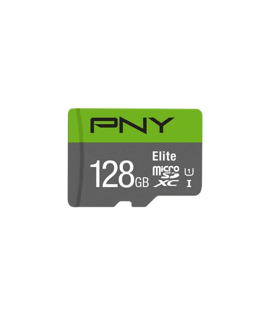 PNY - Tarjeta MicroSD 128GB + Adaptador - Clase 10 - Performance Plus - Imagen 1
