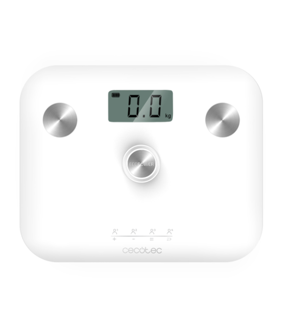 Bascula de baño cecotec ecopower 10100 full healthy white