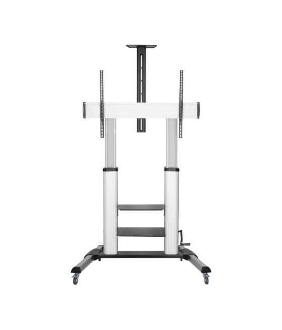 Soporte suelo aisens ruedas manivela bandeja dvd camara monitor 60-100