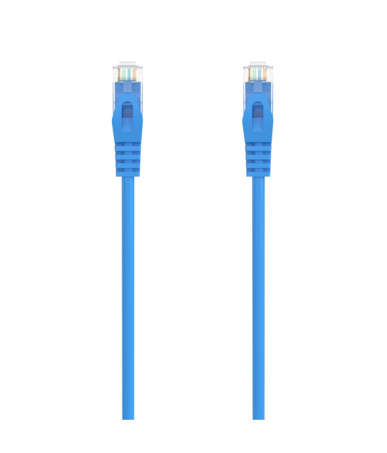 Cable red aisens latiguillo rj45 lszh cat.6a utp awg24 1.0m azul