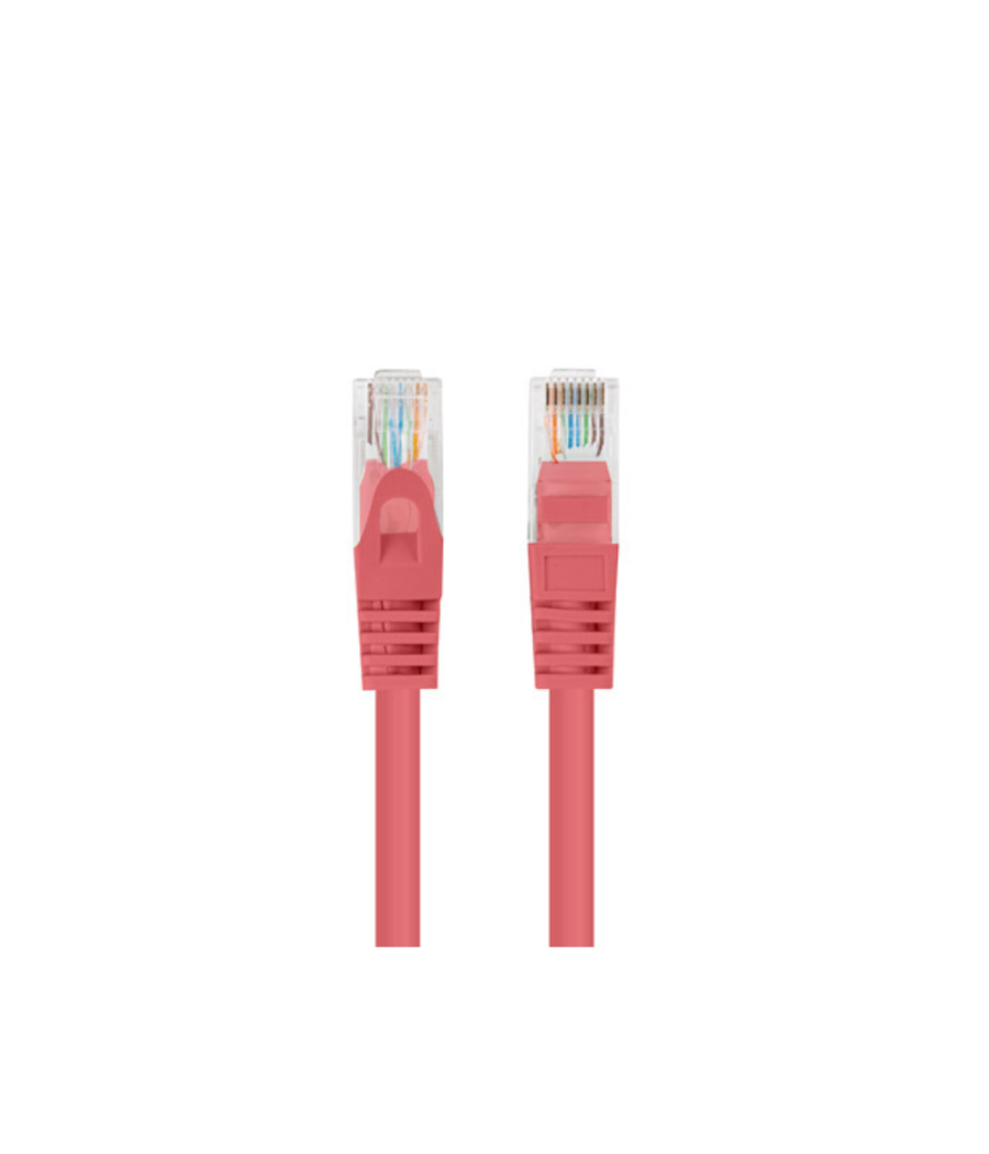 Cable red lanberg latiguillo cat.6 utp 7.5m rojo fluke passed