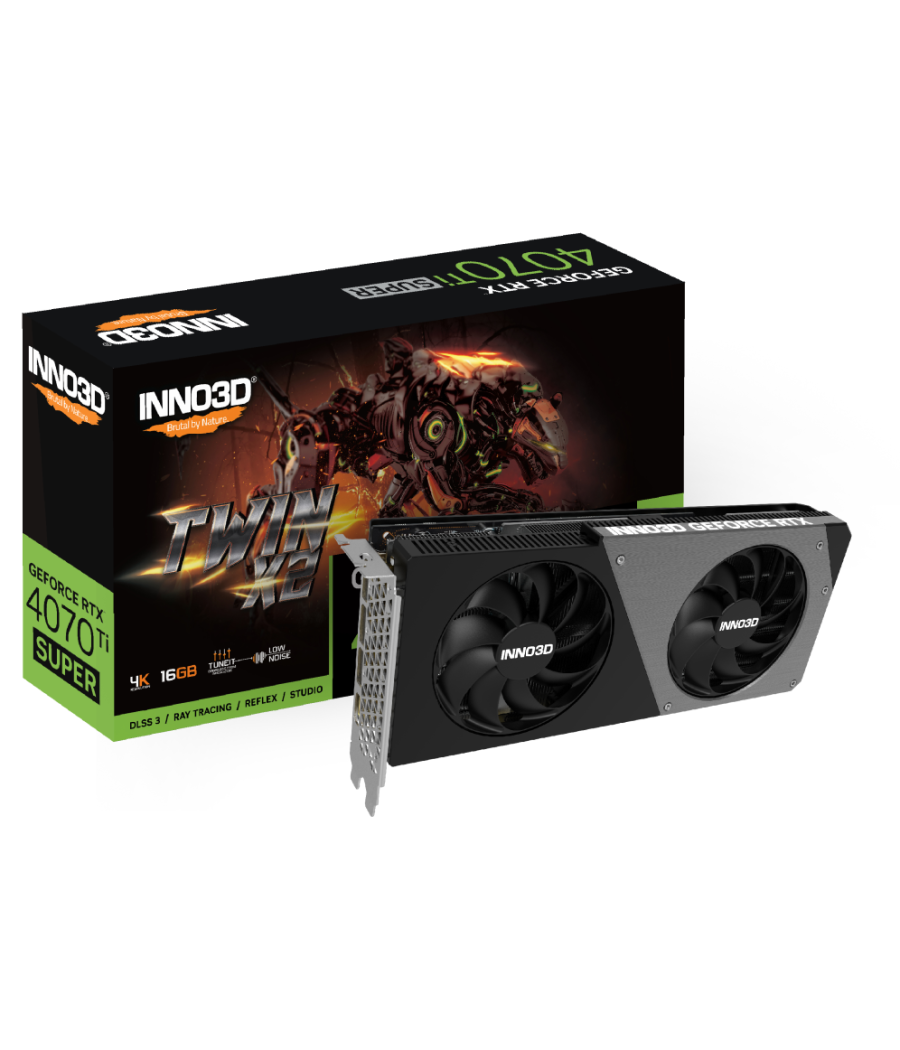 Tarjeta grafica inno3d rtx 4070 ti super twin x2 16gb